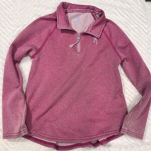 Browning Kids Berry Quarter-Zip Sweatshirt Pullover Jacket size‎ medium